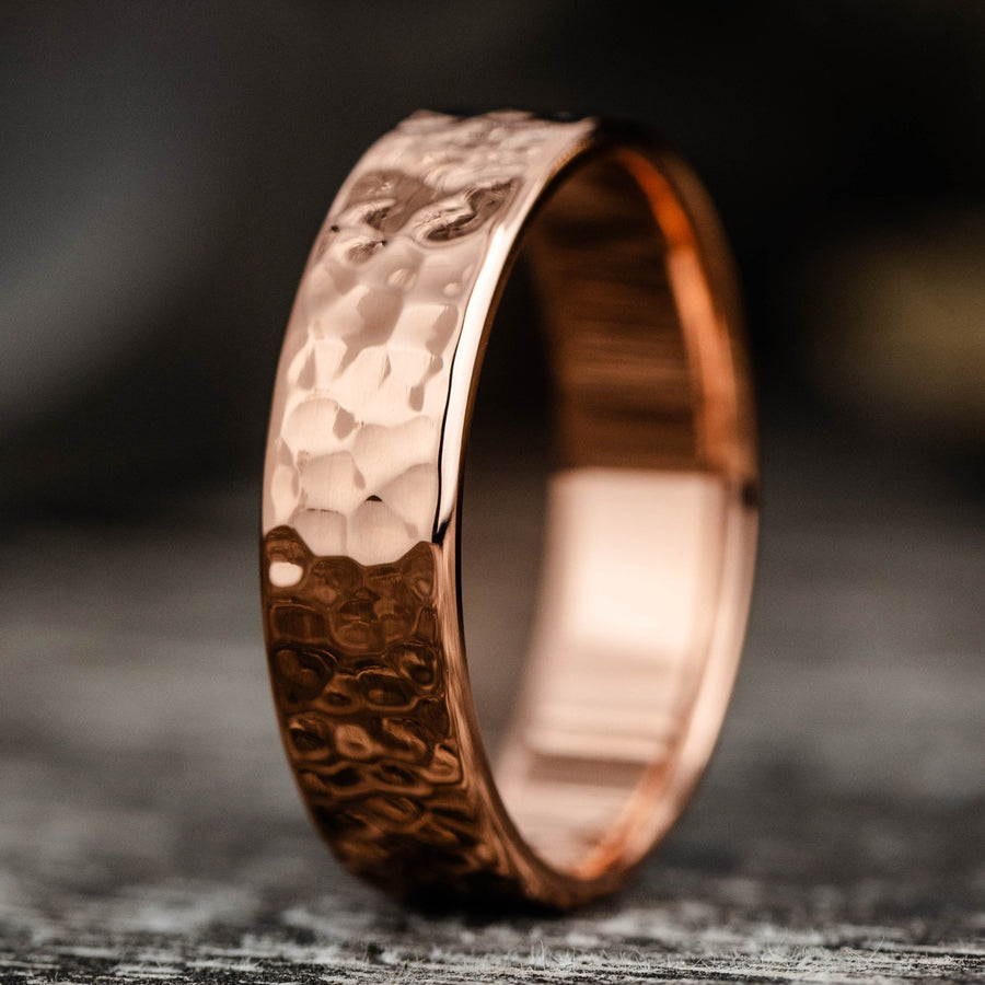 ::Shown in 10k Rose Gold | 6mm Wide