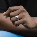 ::Shown in 6mm 10k Rose Gold