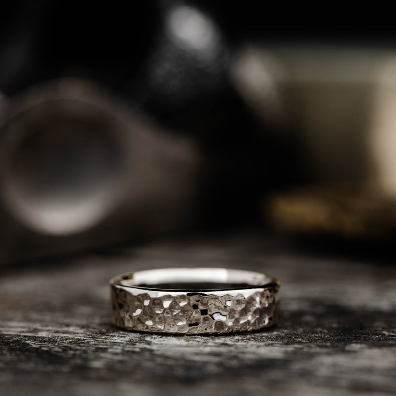 ::Shown in 10k White Gold | 6mm Wide