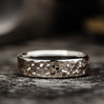 ::Shown in 10k White Gold | 6mm Wide