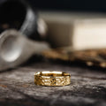 ::Shown in 10K Yellow Gold | 6mm Wide