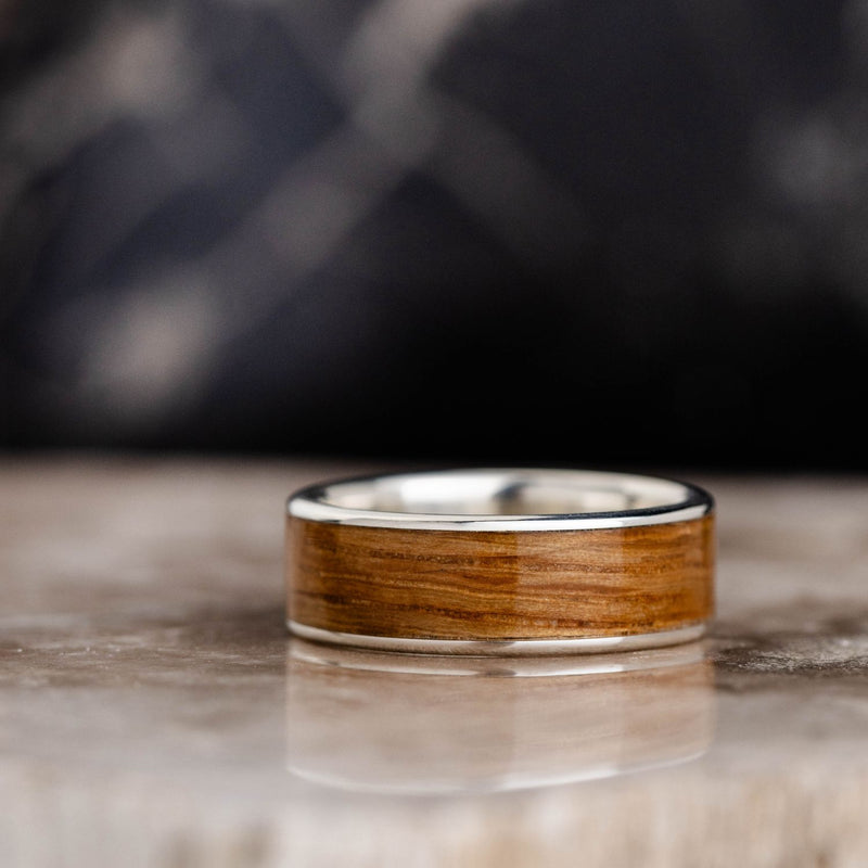 mens-natural-whiskey-wood-silver-wedding-band-the-angel-share-rustic-and-main