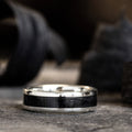 ::Shown in 10K White Gold | 7mm Wide. Actual product is 8mm.