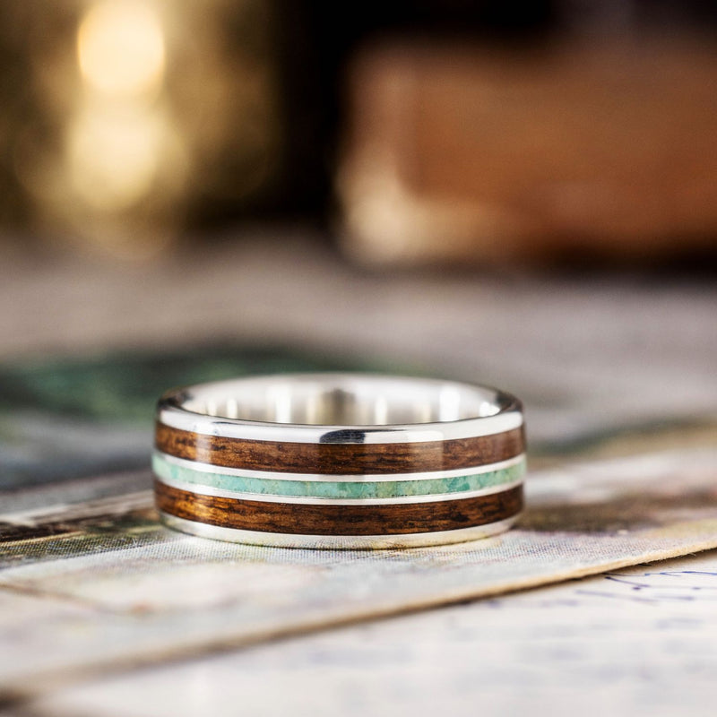 mens-silver-wedding-band-green-sonoran-turquoise-historic-battleship-teak-the-admiral-rustic-and-main