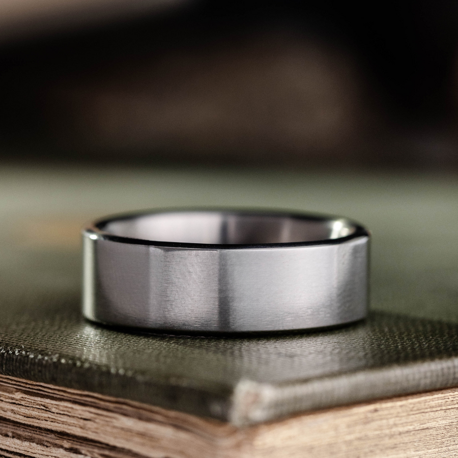 ::Shown in 8mm Wide | Titanium