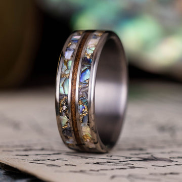 ::Shown in 8mm Wide | Titanium