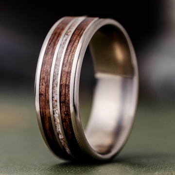 ::Shown in 8mm Wide | Medium Antler