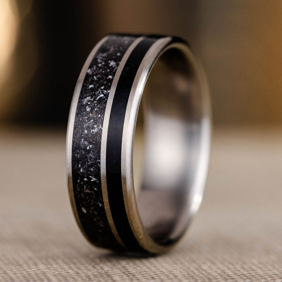 ::Shown in 8mm Wide | Titanium