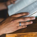 ::This lifestyle photo represents the product being sold, the first image showcases the real photo of the ring you’ll receive.