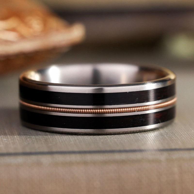 mens-titanium-wedding-band-guitar-string-rosewood-the-outlaw-rustic-and-main