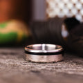 mens-titanium-wedding-band-offset-weathered-whiskey-barrel-wood-inlay-the-reserve-rustic-and-main