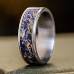 mens-titanium-wedding-band-purple-lavender-inlay-impressionist-rustic-and-main_2