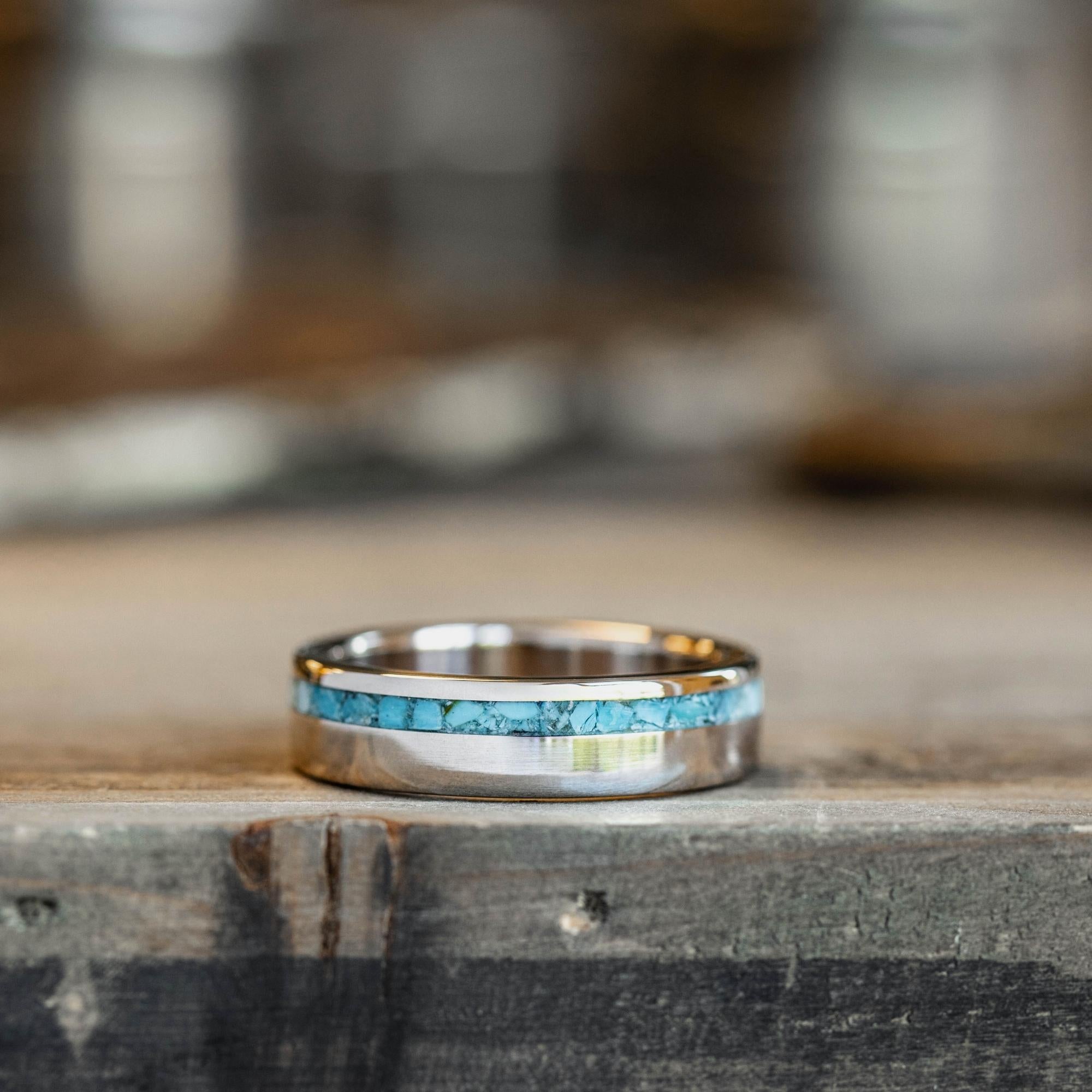 Men's Turquoise Ring - Ronald Lee Oliver