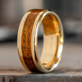 ::Shown in 8mm Wide | Yellow Gold