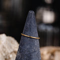 The Meridian | 1mm Women's Yellow Gold Stacking Ring