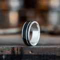::Shown in 8mm Silver. Actual Product is 6mm Wide.
