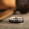 midnight-barrel-silver-mens-silver-wedding-band-whiskey-barrel-wood-meteorite-size-7-6mm-wide_2