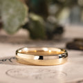 :: Shown in 4mm Wide | Yellow Gold