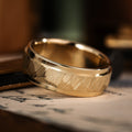 :: Shown in 8mm Wide | Yellow Gold