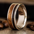 :: Shown in 10k White Gold | 8mm Wide