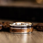 mens-gold-wedding-band-hawaiian-koa-wood-coffee-rustic-and-main