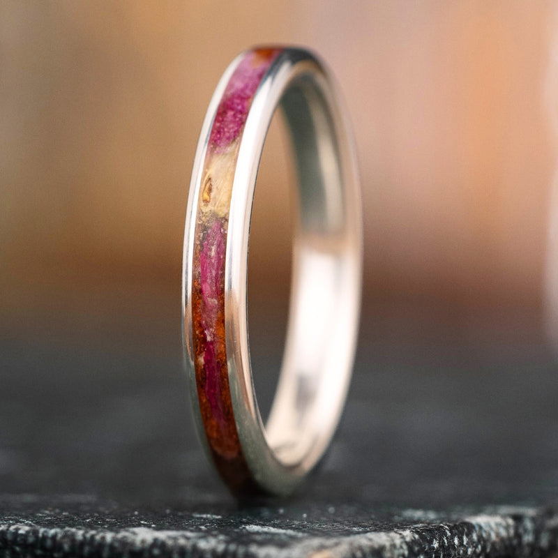monet-womens-floral-sterling-silver-ring-wedding-band-orange-lilies-pink-peonies-rustic-and-main
