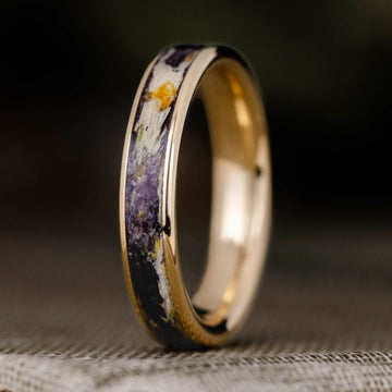 ::Shown in 3mm Wide | Yellow Gold 