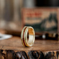 ::Shown in 8mm Wide | Yellow Gold