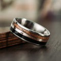 :: Shown in 8mm Wide | Titanium