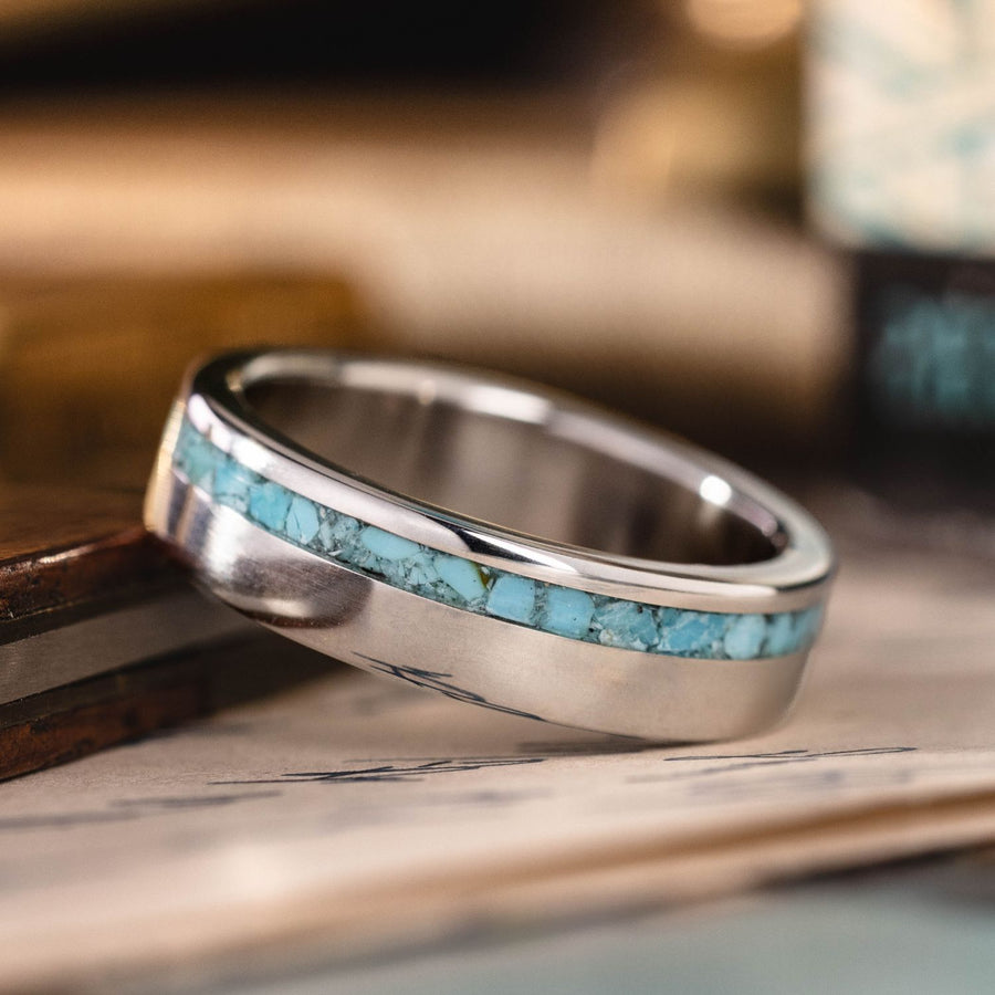 :: Shown in 6mm Wide | White Gold 
