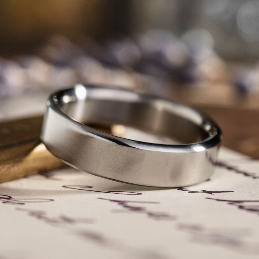 :: Shown in 6mm Wide | Titanium