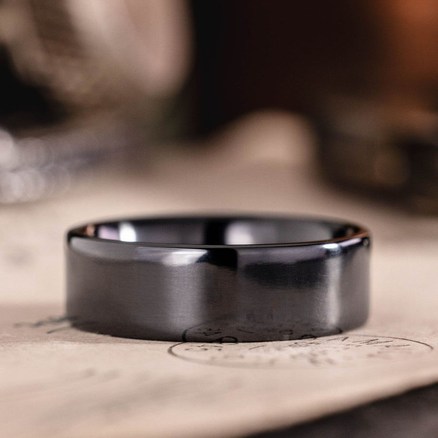 :: Shown in 8mm Wide | Black Titanium