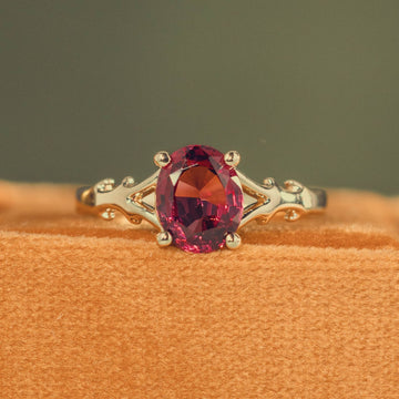 oval-rhodalite-garnet-nature-inspired-split-shank-engagement-ring-the-dakota-rustic-and-main