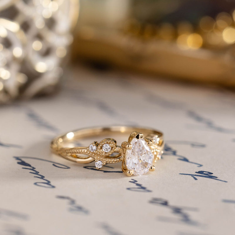 pear-shaped-diamond-engagement-ring-nature-inspired-accents-the-larkwood-rustic-and-main