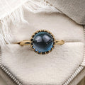 Vintage-Inspired-AA-Natural-London-Blue-Topaz-Cabochon-Ring-Crown-Prong-Bezel-Setting-The-Maya-Rustic-And-Main