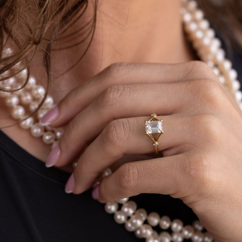 emerald-cut-diamond-engagement-ring-split-shank-diamond-accents-the-celeste-rustic-and-main