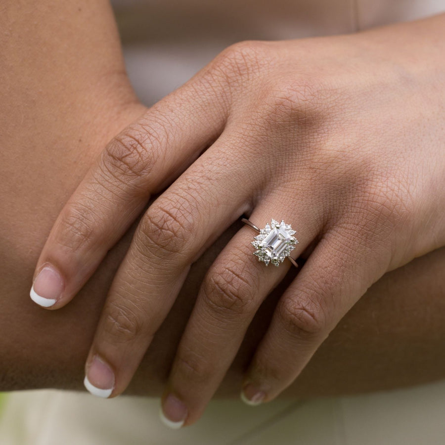 emerald-cut-diamond-floral-inspired-halo-engagement-ring-the-paloma-rustic-and-main