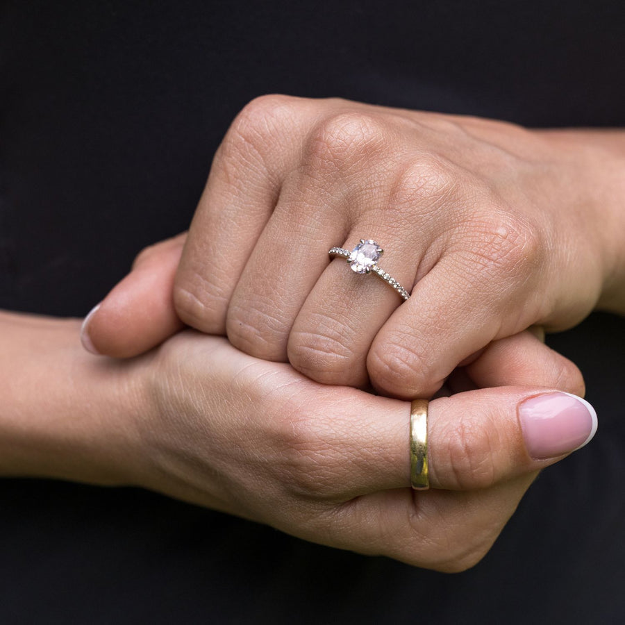 oval-diamond-engagement-ring-claw-prongs-pave-diamonds-the-penelope-rustic-and-main