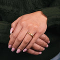 ::Shown in 4mm Wide | 10k Yellow Gold