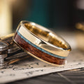 :: Shown in 8mm Wide | Yellow Gold