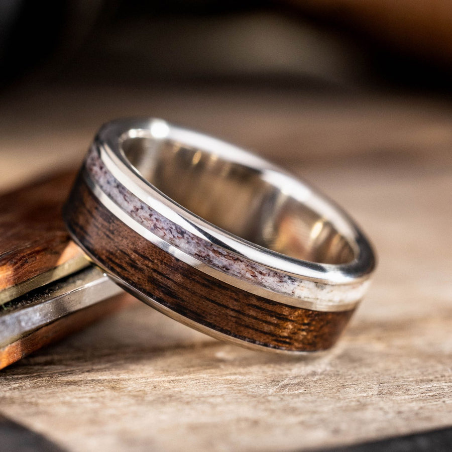 :: Shown in 8mm Wide | White Gold