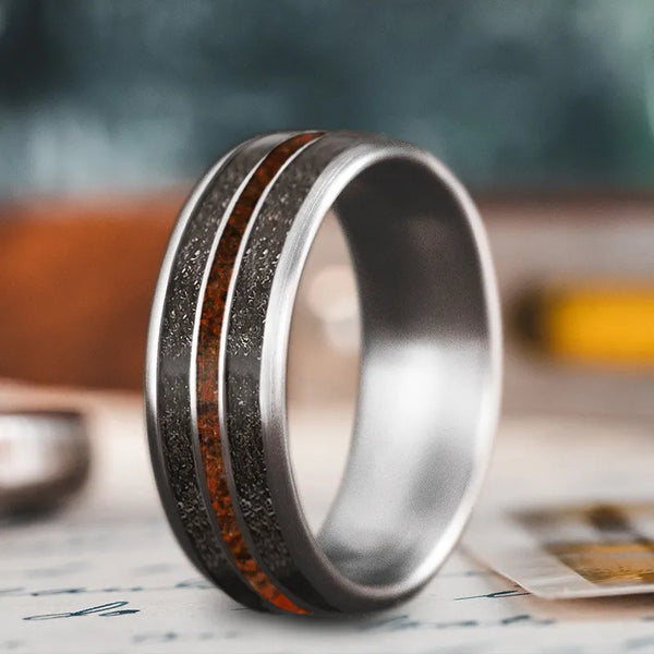 Custom Design - 3-Inlay Narrow Center Ring MIlUnFzQqbq0UMwGlPh9eg9J