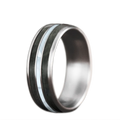 Custom Design - 3-Inlay Narrow Center Ring S4wNH8i9wEb5fVZtATo58Lfr
