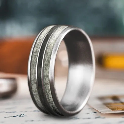 Custom Design - 3-Inlay Narrow Center Ring -DRbRV9mlUnfY0DZW3tMmSmX