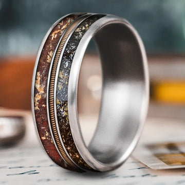Custom Design - 3-Inlay Metal Center Ring h9bQqhhQzMUL8STiUDsel2ac