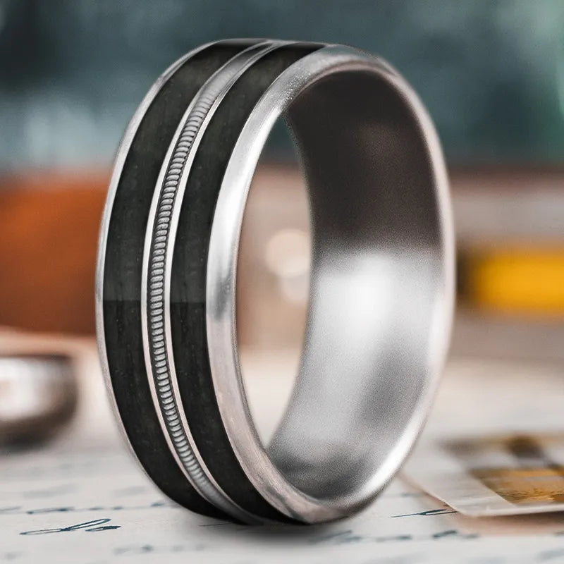 Custom Design - 3-Inlay Metal Center Ring YcRqas4F13gSHJ-W3n4mJIPA