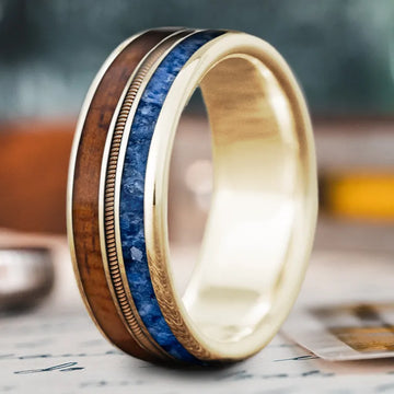 Custom Design - 3-Inlay Metal Center Ring gzrX_hOF6xCilHk1GRhoAfnB