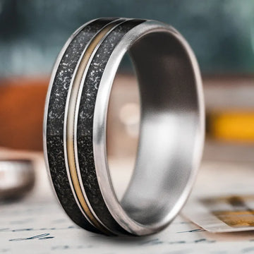 Custom Design - 3-Inlay Metal Center Ring S3bRtT0AAyY-NZigoAzBZnih