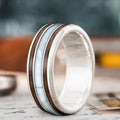 Custom Design - 3-Inlay Wide Center Ring yhlHRi7OR2b03-Z8pViebASf