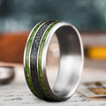 Custom Design - 3-Inlay Wide Center Ring XoDy-pEXsWMtmjeueE7k5LBB